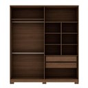 Ver imagem 5 de Guarda Roupa com 4 Portas de Abrir e 2 Gavetas em Mdp e Mdf - Cores - Jolie - Robel Móveis - Jacaran