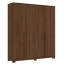 Ver imagem 1 de Guarda Roupa com 4 Portas de Abrir e 2 Gavetas em Mdp e Mdf - Cores - Jolie - Robel Móveis - Jacaran