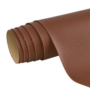 Adesivo Revestimento Couro Sintético Marrom Claro 50x137cm Open Star 32911