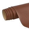 Adesivo Revestimento em Couro Sintético Marrom Claro 50x137cm - 1