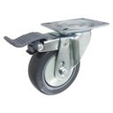 Ver imagem 1 de Rodízio Giratório com Base 110 Kilos GLRON 412 BPKC - 111532 - ROD-CAR