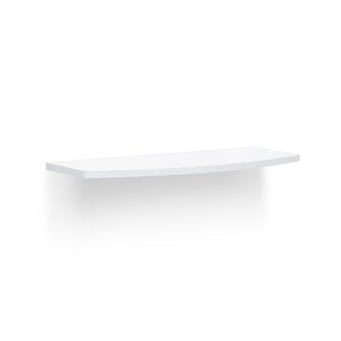 Kit Prateleira Premium Arco (Selo Fsc) 60 x 20 cm Branca com Revestimento Melaminico Bemfixa