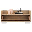 Ver imagem 5 de Gabinete Armário Banheiro 80cm com Pés Quadrados Multimóveis Rustic/Branco