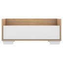 Ver imagem 6 de Gabinete Armário Banheiro 80cm com Pés Quadrados Multimóveis Rustic/Branco