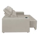 Ver imagem 5 de Sofá Retrátil e Reclinável 2 lugares Londres 1.60 Veludo - Star Confort