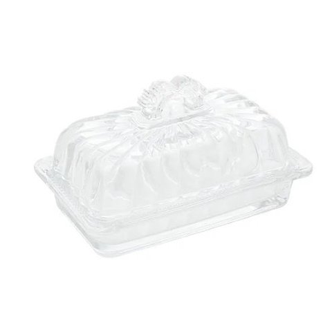 Mantegueira de Cristal com Tampa Imperial 17,5cm LYOR