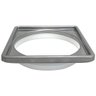 Porta Grelhas Quadrado Inox 150mm Inox - 1
