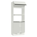 Ver imagem 6 de Torre Quente Armário de Cozinha Para 2 Fornos 100% MDF Branco Smart Madesa