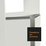 Torre Quente Armário de Cozinha Para 2 Fornos 100% MDF Branco Smart Madesa - 9