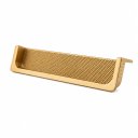 Ver imagem 1 de Puxador Embutido Dietro 130mm Dourado Matte Zen Design ZP5711.955