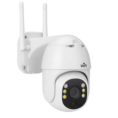 Câmera de Segurança Wi-Fi A8 360° Full HD  Visão Noturna, Detecção de Movimento e Áudio Bidirecional