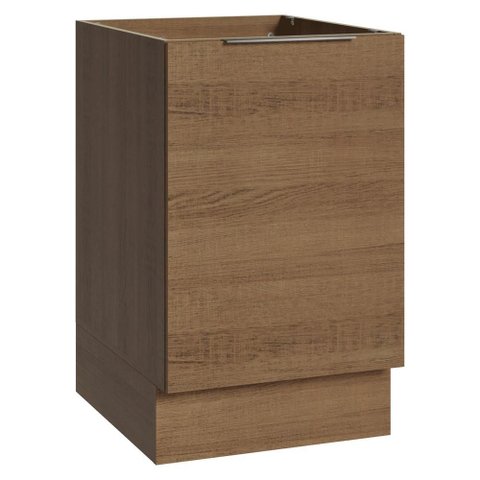 Balcão de Cozinha 50cm 1 Porta (sem Tampo) Rustic Stella Madesa