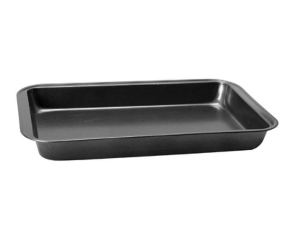 Assadeira Retangular Rasa 20x30 Cm Aço - Yazi - 1