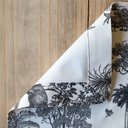 Ver mais imagens de Kit Jogo Americano 6 Lugares Mesa Posta Toile Preto 52x36cm:preto