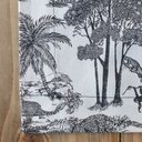 Ver imagem 7 de Kit Jogo Americano 6 Lugares Mesa Posta Toile Preto 52x36cm:preto