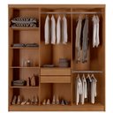 Ver imagem 3 de Guarda Roupa Solteiro Heros 6 Portas Moderna