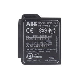 Contato Auxiliar | 2NF 690V 6A | CAF6-20K | ABB - 3