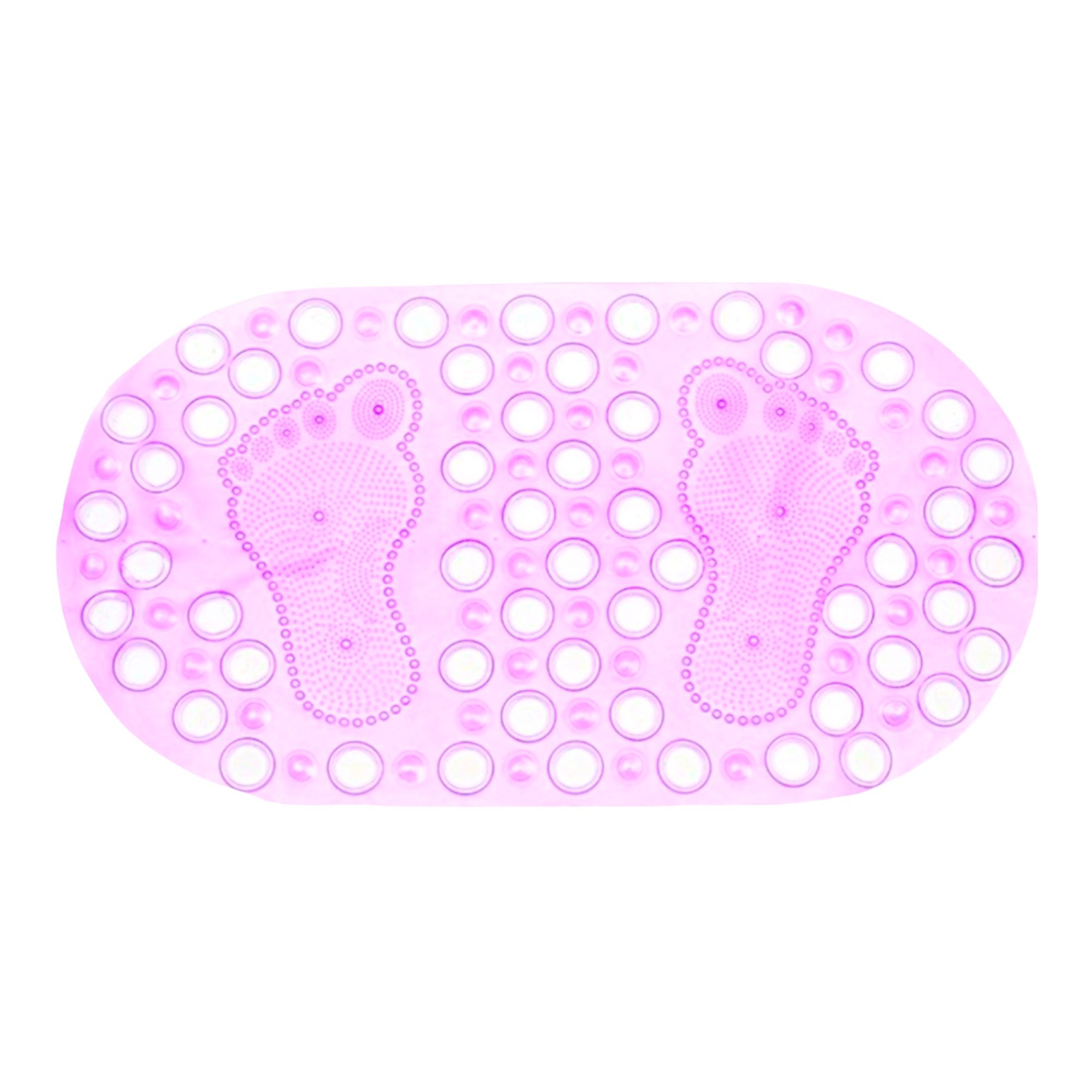 Tapete para Banheiro Box Antiderrapante Ventosa Banho Chuveiro Rosa