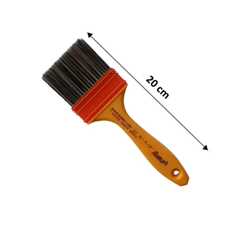 Pincel Detalhamento Automotivo Trincha Gold 317 Roma 2.1/2 Pol - 12 ...