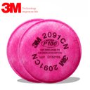 Ver imagem 2 de 6 Filtros Filtro 2091 3m P3 P100 Para Partículas 3 Pares