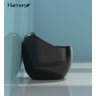 Vaso Sanitário Monobloco Caixa Acoplada Preto Harmony Pérola - 3