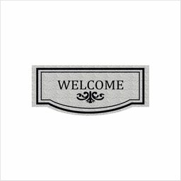 TAPETE WELCOME FORMATO PARA PORTA - 2