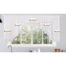 Cortina Bando Renda Cascata Cozinha Bules Branca 3,15x0,95 - 7