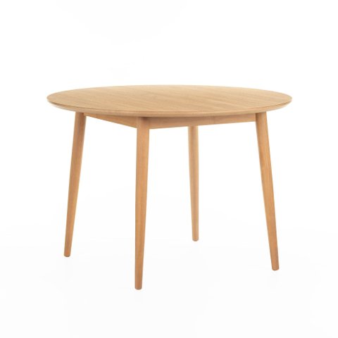 Mesa de Jantar Liva Redonda 110 cm X 77 cm Tauari