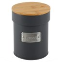 Ver imagem 1 de Lata Porta Condimento Matte Sugar Cinza