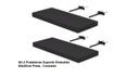Ver imagem 4 de Kit 2 Prateleiras Suporte Embutido 60x25x4cm Preta - Conceito