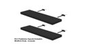 Ver imagem 3 de Kit 2 Prateleiras Suporte Embutido 90x25x4 cm Preta - Conceito