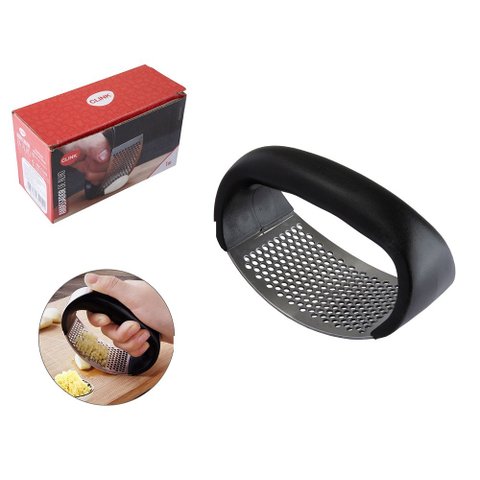 Amassador Triturador de Alho com Lâmina em Aço Inox Arqueada