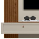 Ver imagem 5 de Painel para Tv 55 Pol com Bancada Suspensa Sollare L05 Freijó Off White - Lyam Decor
