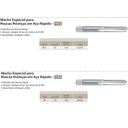 Ver imagem 2 de Kit Macho Especial M8 X 1,25 + Macho Especial M10 X 1