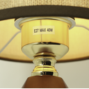 Ver imagem 3 de Abajur Fat-001vm Nitrolux E27