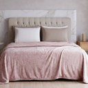 Ver imagem 2 de Manta Queen Flan Soft Texturizada Rosa 260g/m² Rosa - 1 Peça - 100% Poliéster
