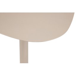 Mesinha de Canto Metal Apoio Sofá Wing Alta Design:champagne - 4