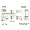 Ver imagem 5 de Armário de Cozinha Completa de Canto 452cm Branco Reims Madesa 01