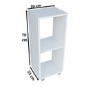 Ver imagem 4 de Estante Vertical com rodinhas vinil salão de beleza