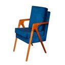 Ver imagem 1 de Poltrona Decorativa Mona Luxo Dora Bela Cor 0129