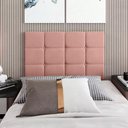 Ver imagem 2 de Cabeceira Cama Box Captonê Solteiro 0,88 Bia:rose