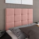 Ver imagem 3 de Cabeceira Cama Box Captonê Solteiro 0,88 Bia:rose