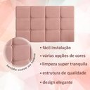 Ver imagem 4 de Cabeceira Cama Box Captonê Solteiro 0,88 Bia:rose