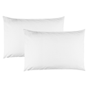 Ver imagem 1 de Kit 2 Travesseiros Select Luxo Fibra de Silicone Antialérgica com 2 Fronhas 100% Algodão Percal