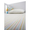 Jogo de Lençol para Mini Cama Listrado - Colorida - 3