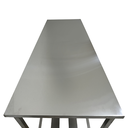 Ver imagem 5 de Mesa Aço Inox Profissional 140x70x90 cm Nortinox