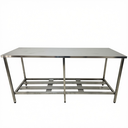 Ver imagem 3 de Mesa Aço Inox Profissional 140x70x90 cm Nortinox