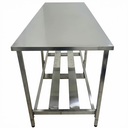 Ver imagem 4 de Mesa Aço Inox Profissional 140x70x90 cm Nortinox