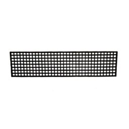 Grelha Ferro Fundido Quadriculada Captação Esgoto 25x100cm - 1