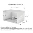 Ver imagem 3 de Nicho para Embutir Forno Microondas